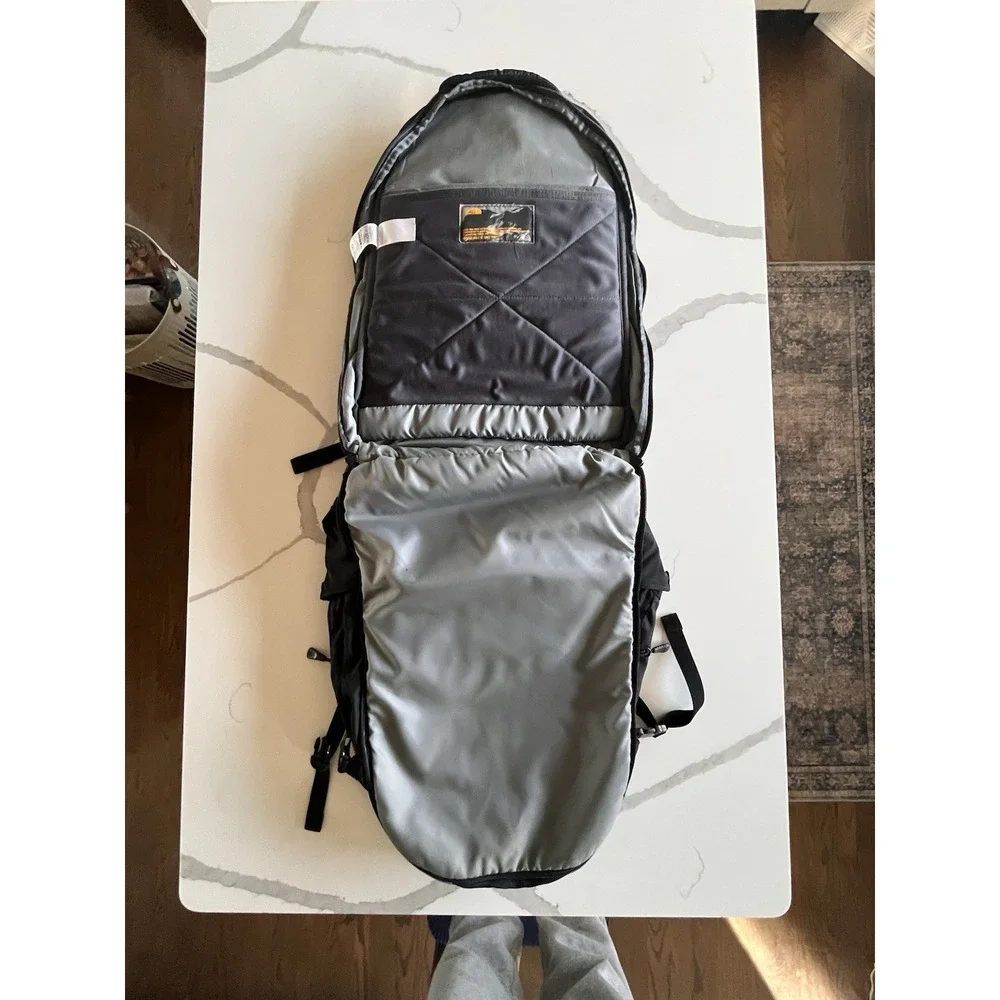 The‎ North Face Surge Transit Backpack 38L – Grey Heather/Black